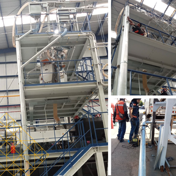 Fabricación en instalación de ductos
